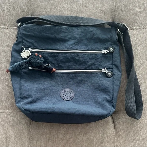 Kipling Dark Blue Crossbody Bag - Picture 1 of 9